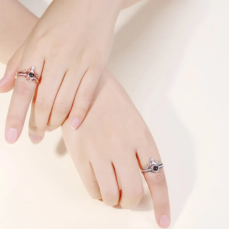 100 LANGUAGES "I LOVE YOU" RING,NECKLACE,BRACELET Romantic Love Memory BUY NOW
