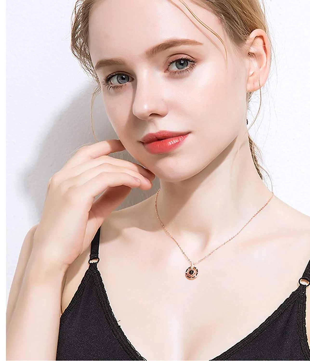 100 LANGUAGES "I LOVE YOU" RING,NECKLACE,BRACELET Romantic Love Memory BUY NOW