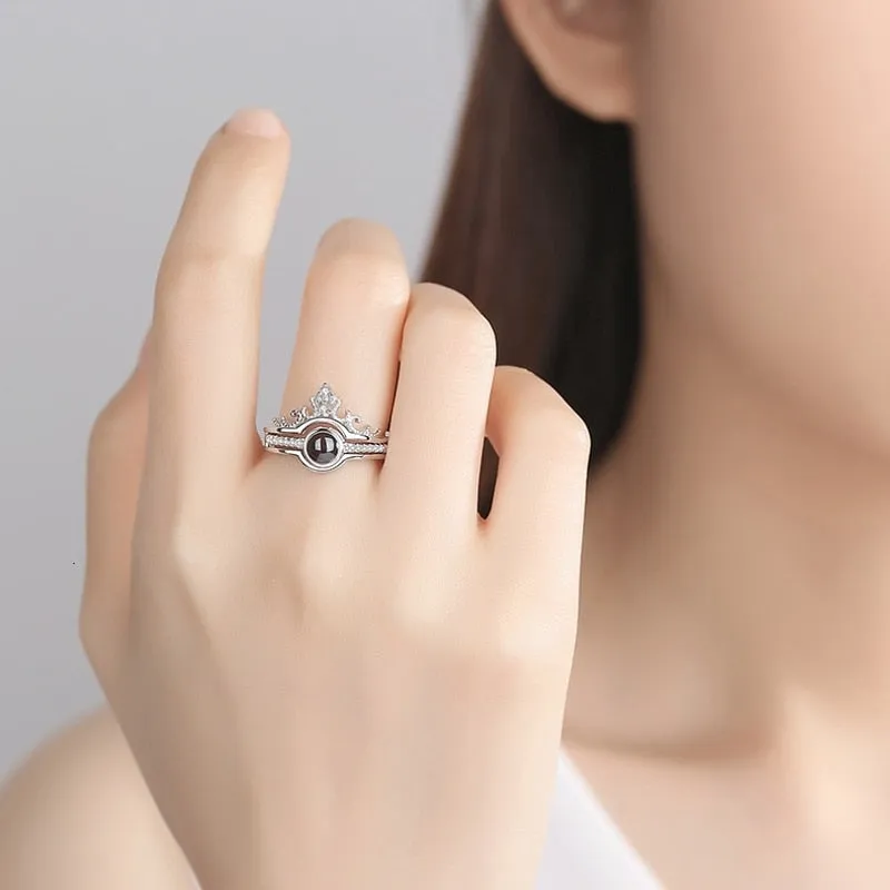 100 LANGUAGES "I LOVE YOU" RING,NECKLACE,BRACELET Romantic Love Memory BUY NOW