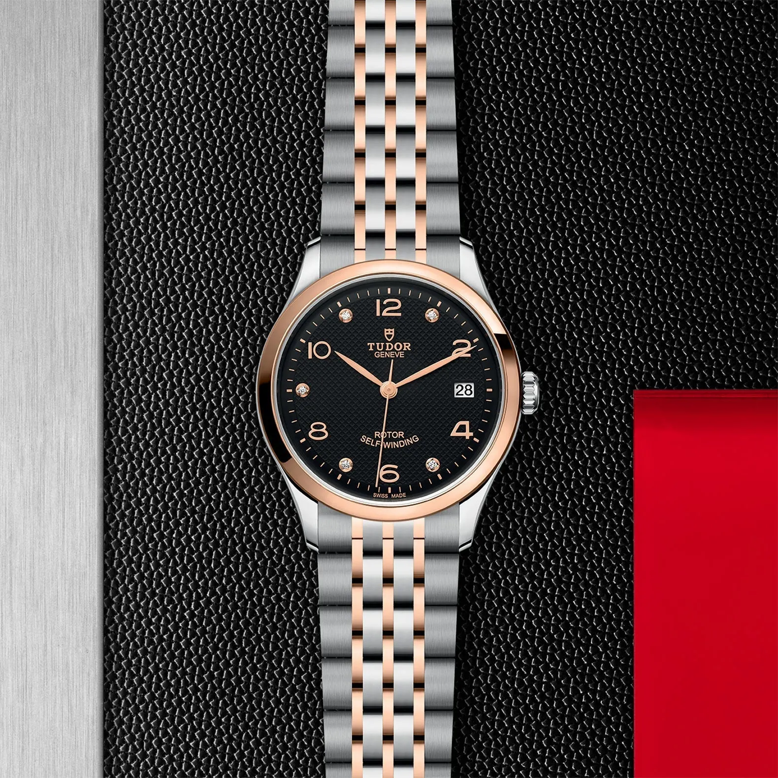 1926 36mm Steel And Rose Gold - M91451-0004