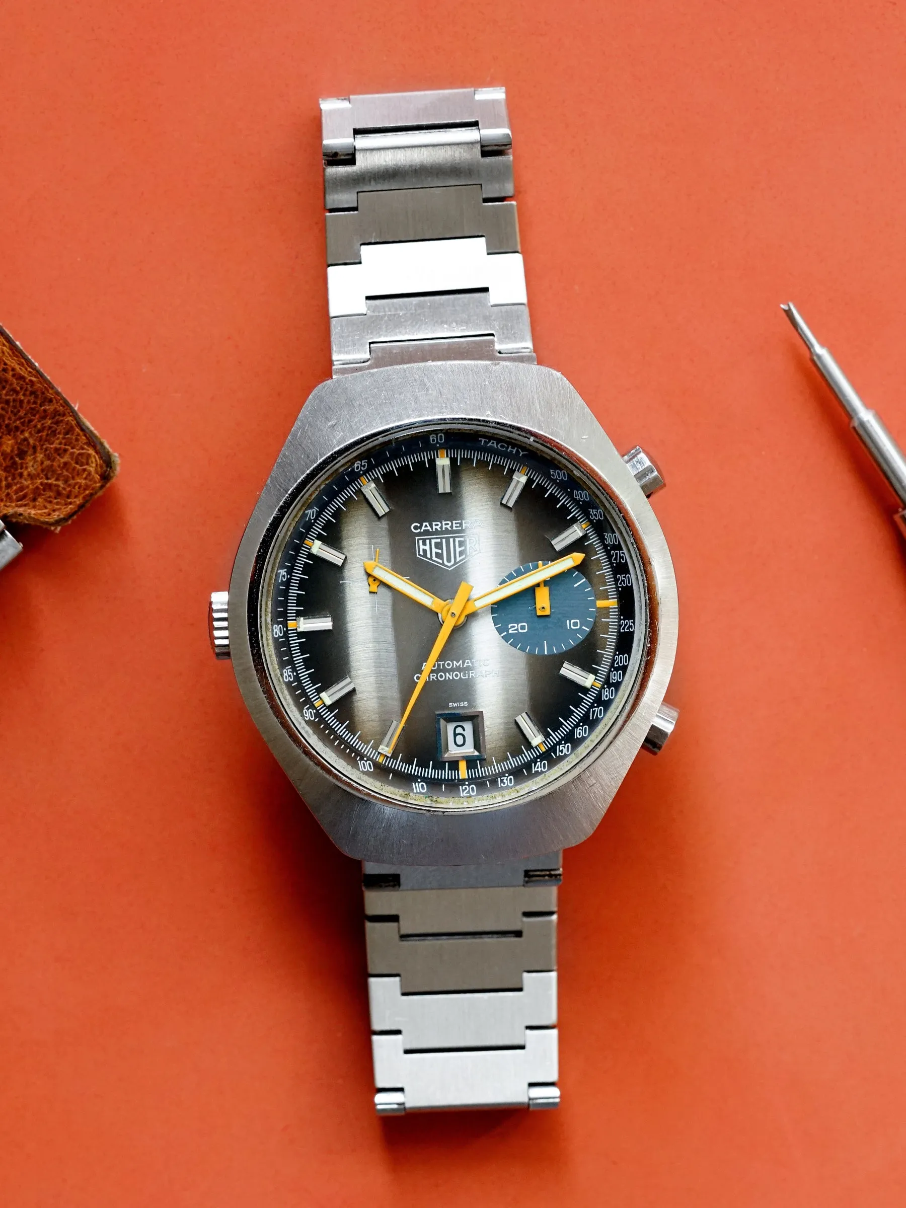 1970s Heuer Carrera Chronomatic (Ref. 150.573 F) Cal. 15