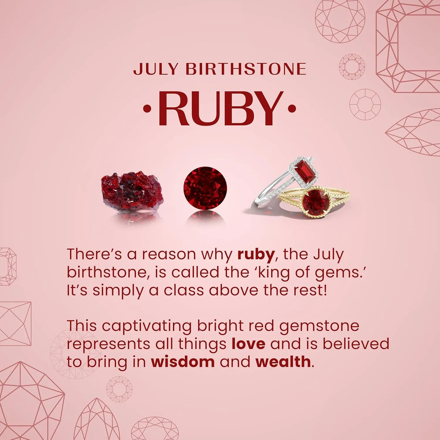 Angara Oval Lab Grown Ruby Halo Twisted Rope Shank Engagement Ring in 14K Solid Gold/Platinum | July Birthstone, Birthday, Anniversary, Wedding Jewelry Gift for Women