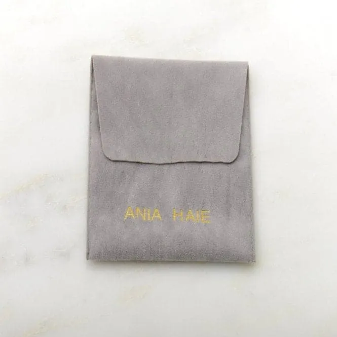 Ania Haie Gold Sparkle Double Hoop Earrings E053-10G