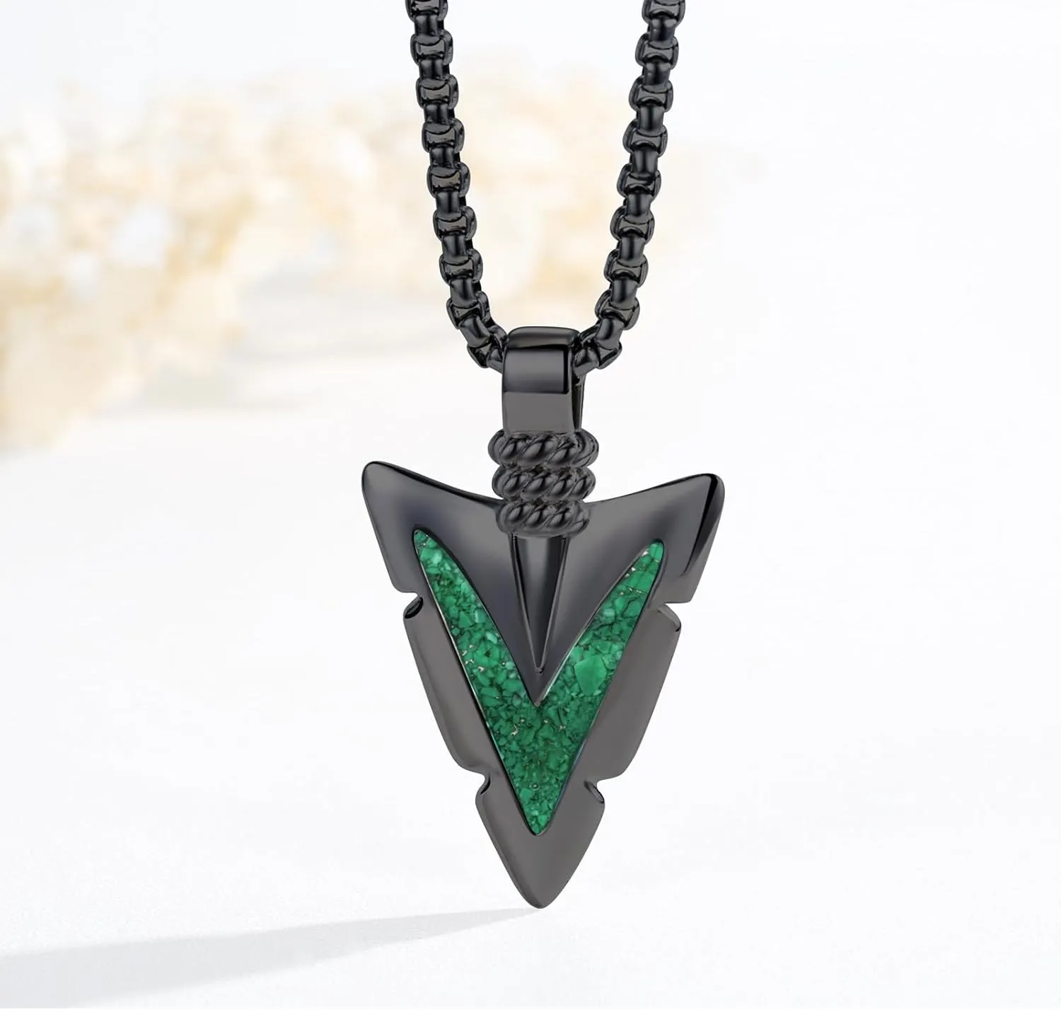 Arrowhead Necklace 925 Sterling Silver Arrow Pendant Necklace Jewelry Gifts for Men Women