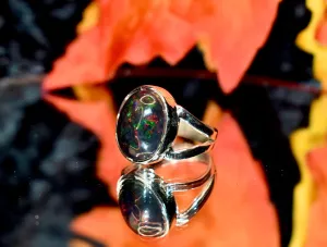 Black Opal Ring