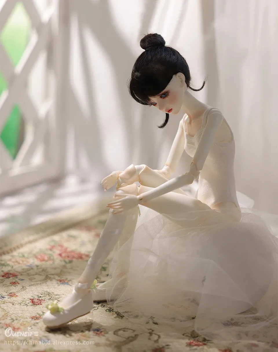 Celia BJD Doll 1/4 Graceful Ballerina Fullset | Resin Gift Doll for Children, Blythe, and Reborn Doll Fans