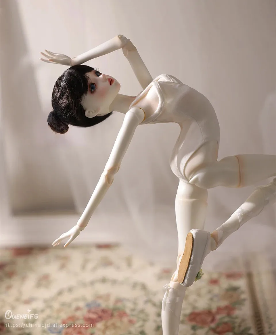 Celia BJD Doll 1/4 Graceful Ballerina Fullset | Resin Gift Doll for Children, Blythe, and Reborn Doll Fans