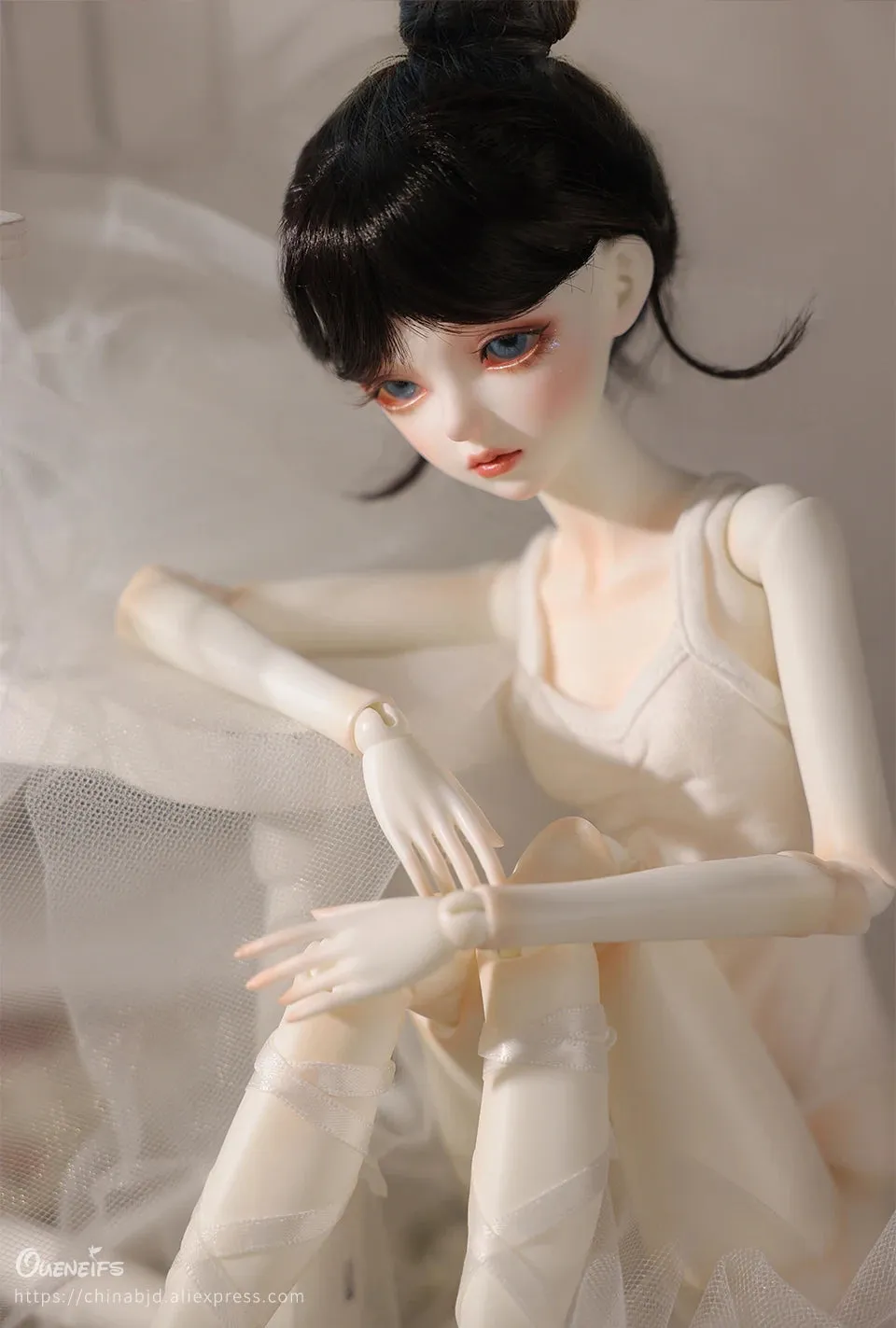 Celia BJD Doll 1/4 Graceful Ballerina Fullset | Resin Gift Doll for Children, Blythe, and Reborn Doll Fans