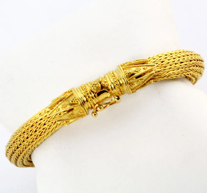 Chrysomallo Theras Gold Bracelet