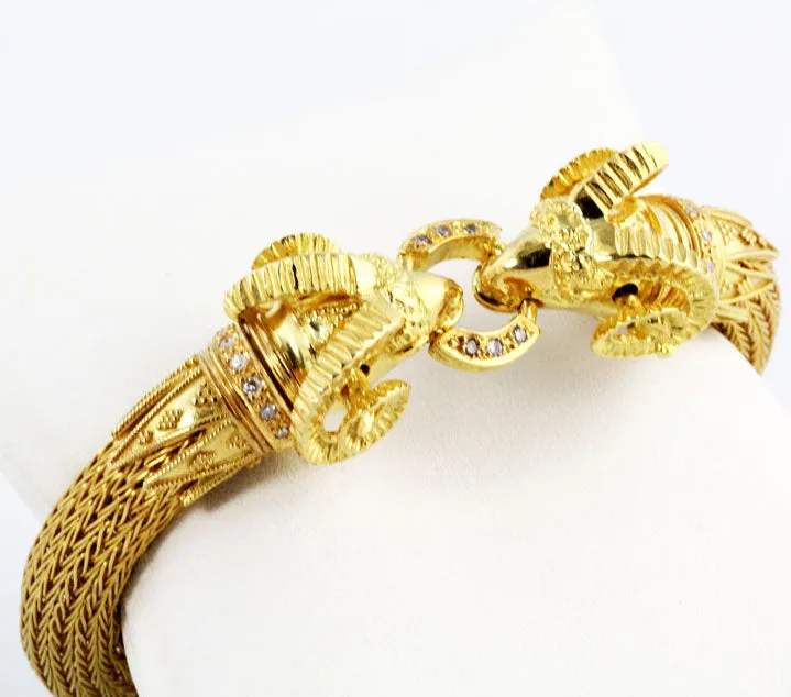 Chrysomallo Theras Gold Bracelet