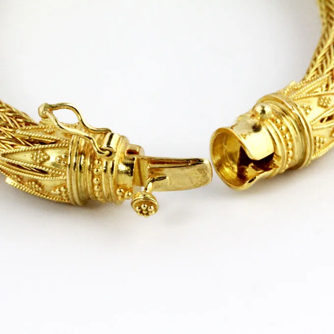 Chrysomallo Theras Gold Bracelet