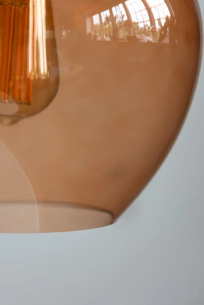 Easyfit Amber Glass Ceiling Light Shade