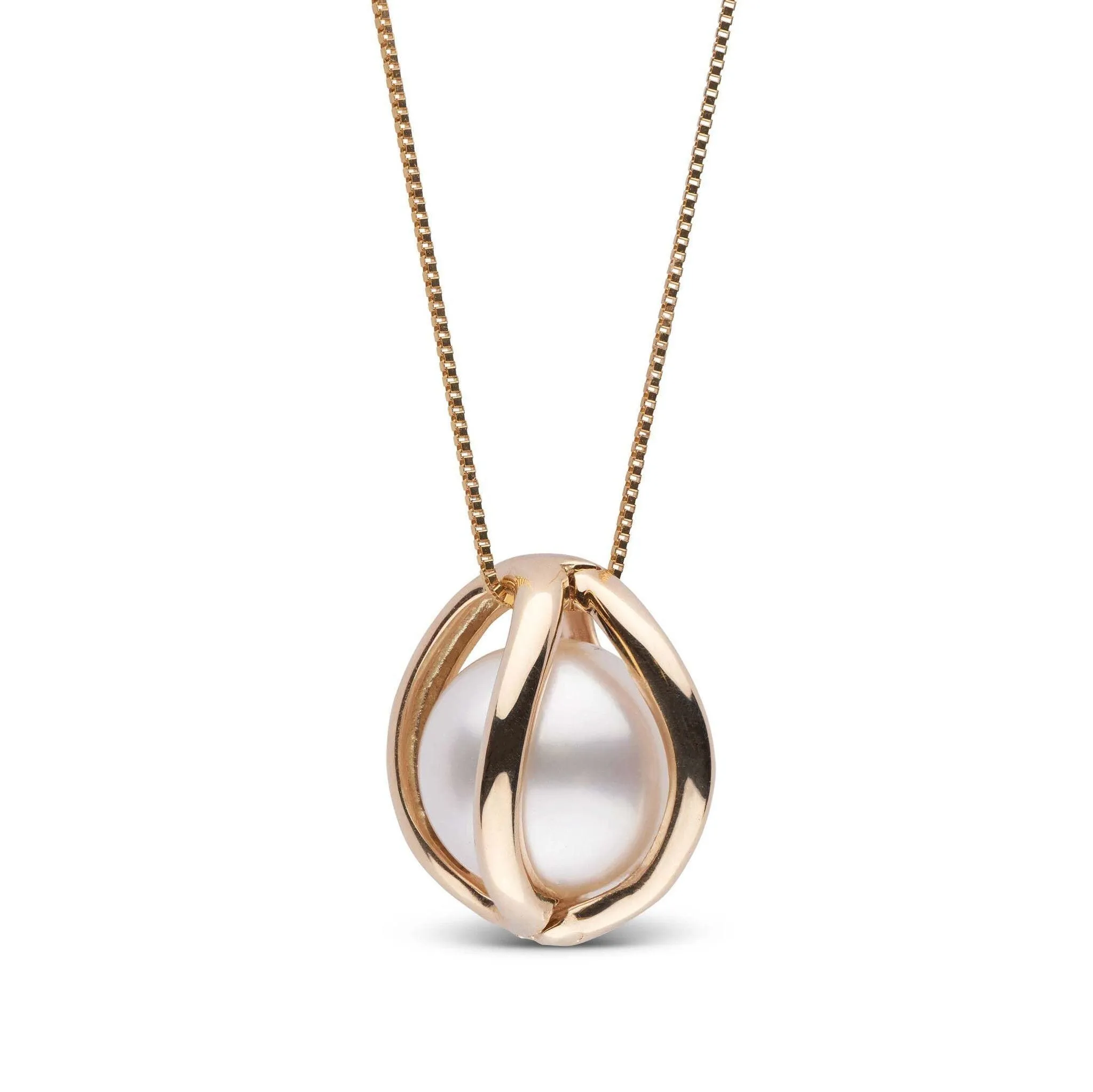 Embrace Collection 10.0-11.0 mm White South Sea Pearl Pendant
