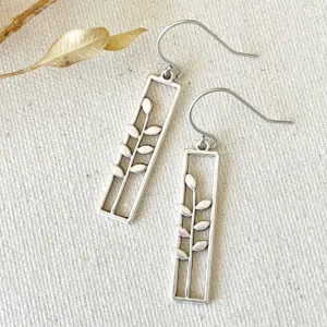 Framed Leaves Earrings