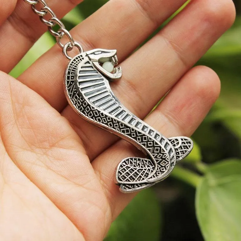 Glow In The Dark Cobra Keychain
