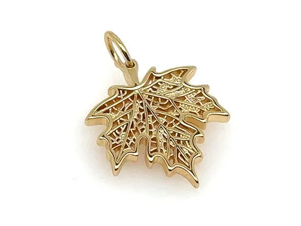 GOLD Mixed Charm Necklace Set | Leaves & Flowers - 20% OFF