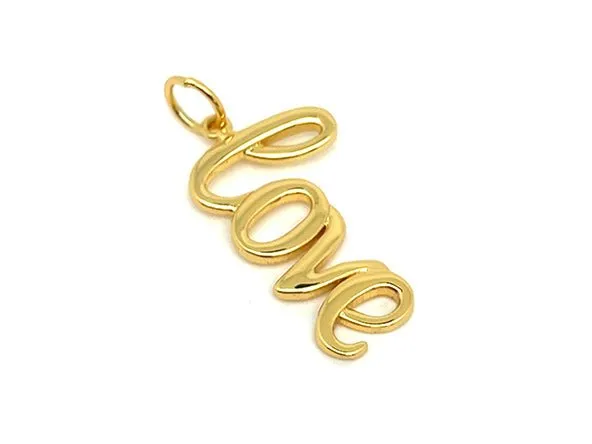 GOLD Mixed Charm Necklace Set | LOVE & HEARTS - 20% OFF