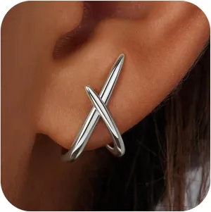 Gold Stud Earrings for Women Trendy, Simple Minimalist Gold Stud Earrings, Dainty Hypoallergenic Simple Earring for Womens Fashion Gifts