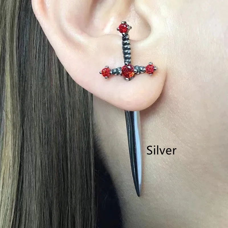 Gothic Dagger Earrings