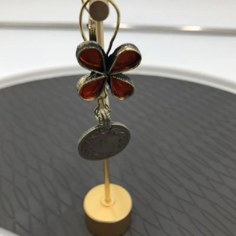 Handmade Coins Vintage Earrings