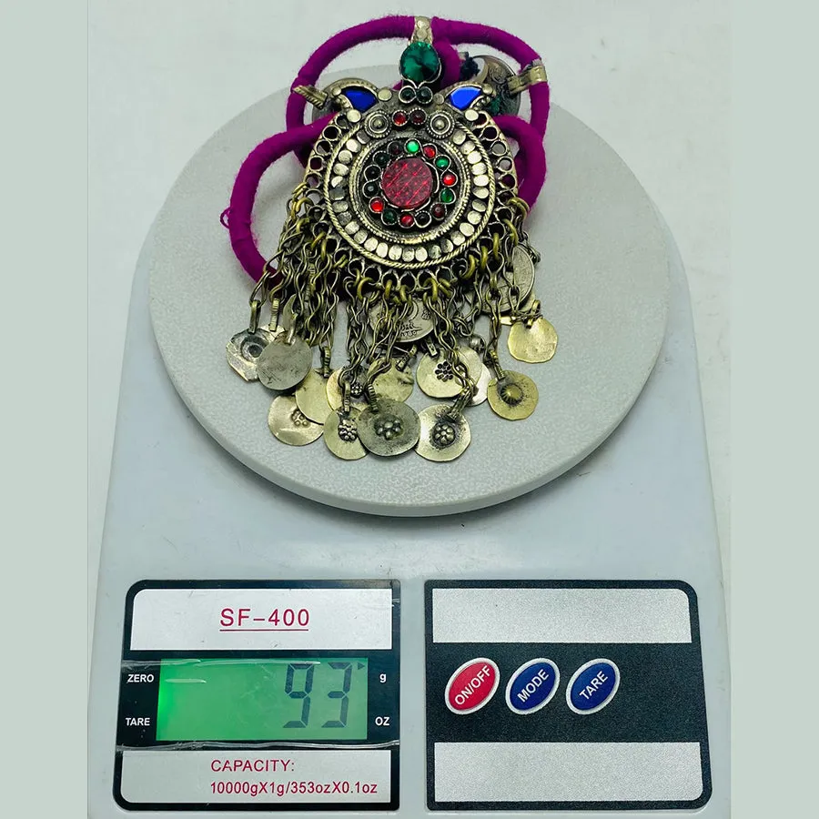 Handmade Vintage Tribal Pendant Necklace