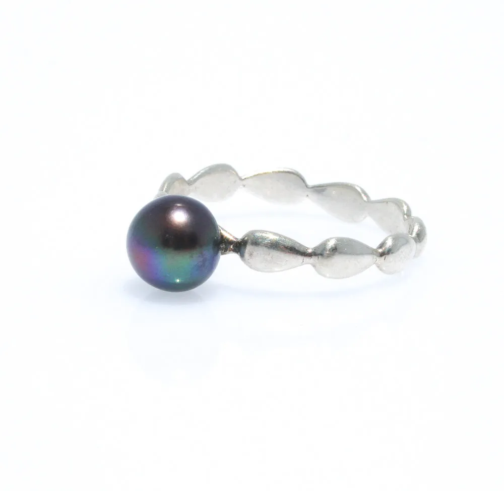 Harmony Black Pearl Ring