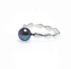 Harmony Black Pearl Ring