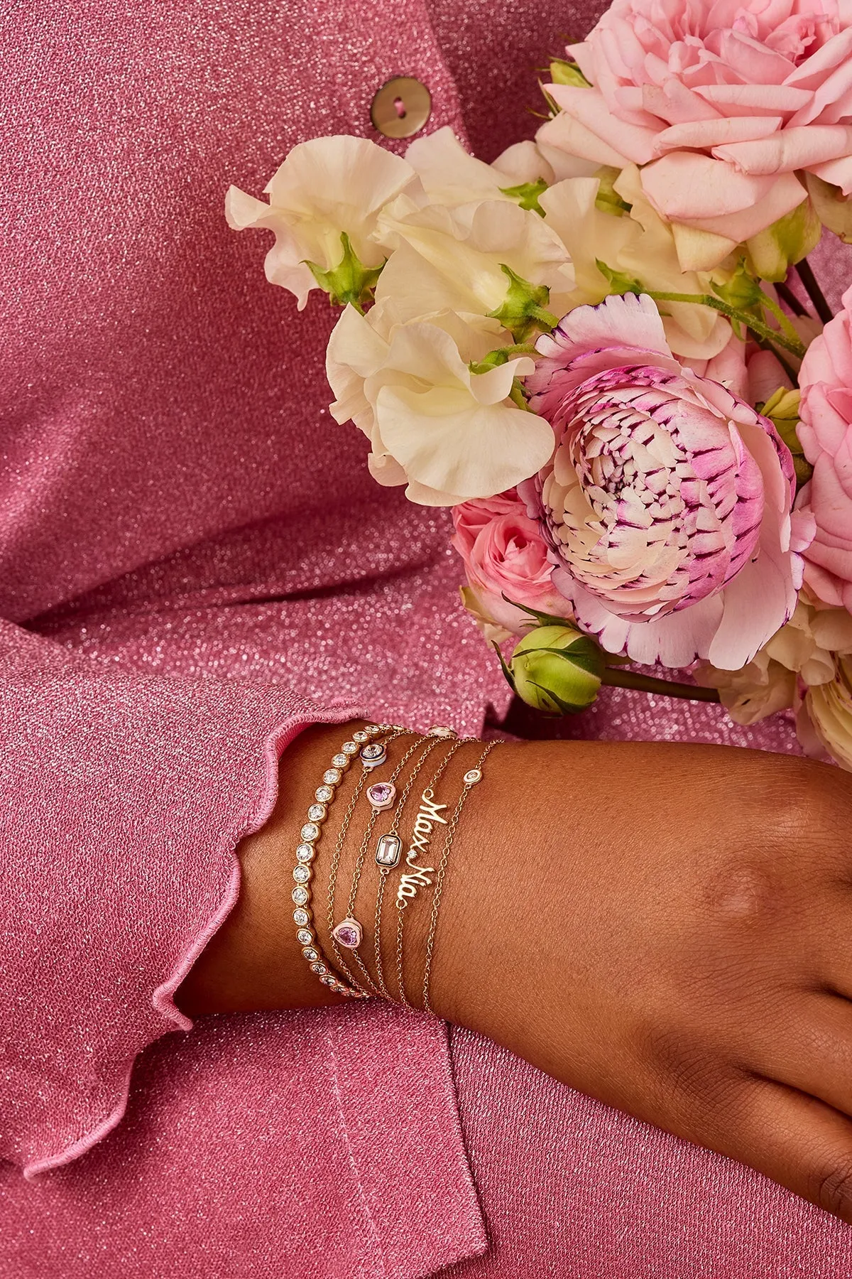 Heart Cocktail By The Yard Bracelet - In Stock