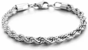 HolyFast Twist Chain Necklace - Stainless Steel Rope Jewelry for Men & Women