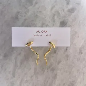 HOUSE OF AU. ORA Serpentine Earrings