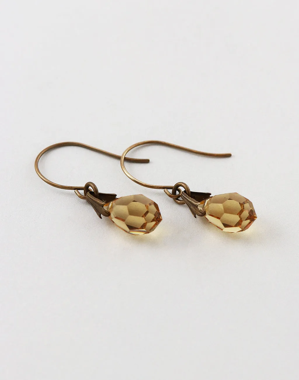 Jewel Drop Earrings, (1 pair)