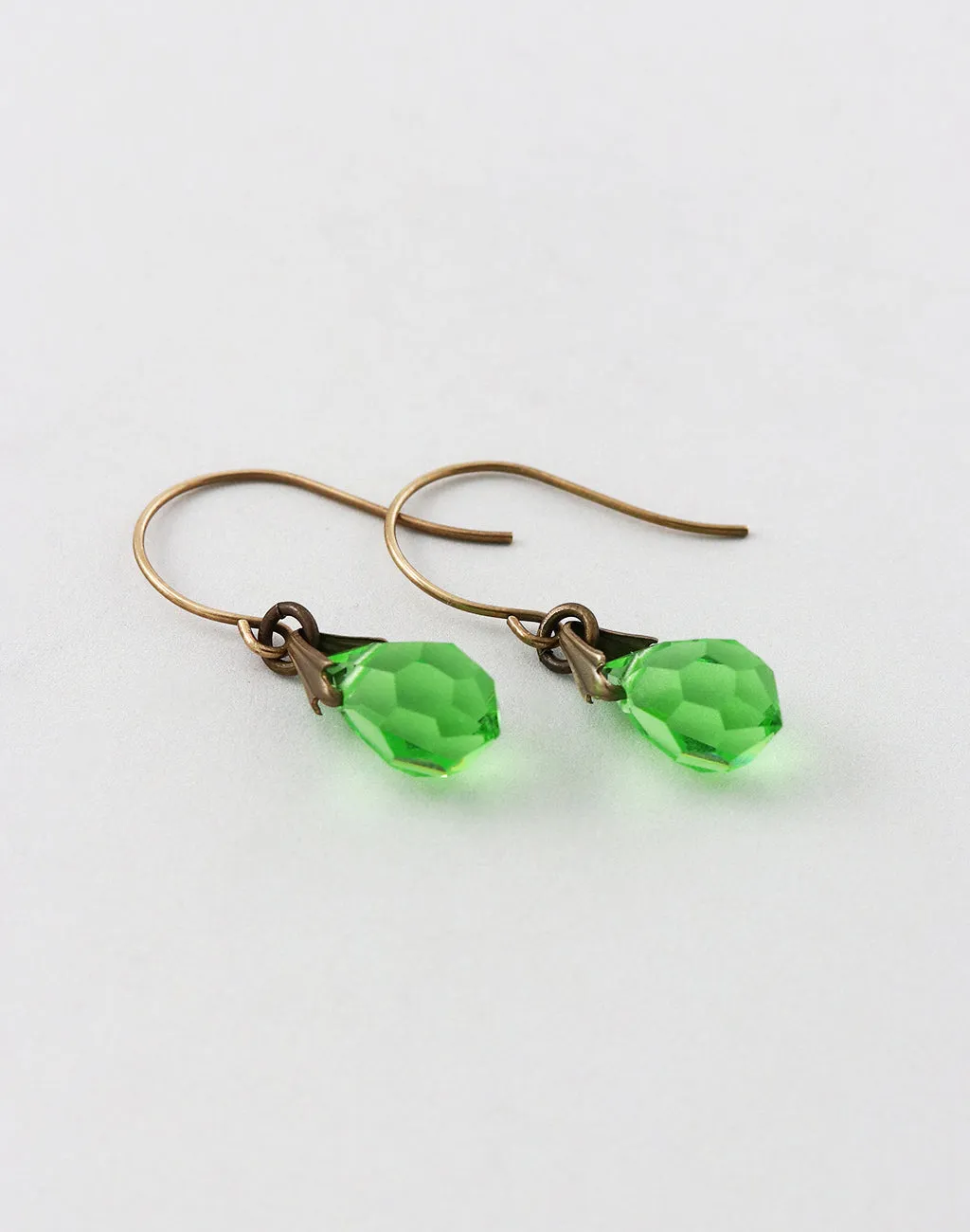 Jewel Drop Earrings, (1 pair)