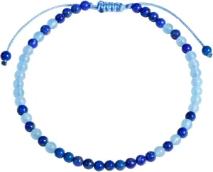Jewever Agate Beads Anklet Bracelet for Women Healing Energy Crystals and Gemstones Beach Foot Beaded Jewelry Gifts