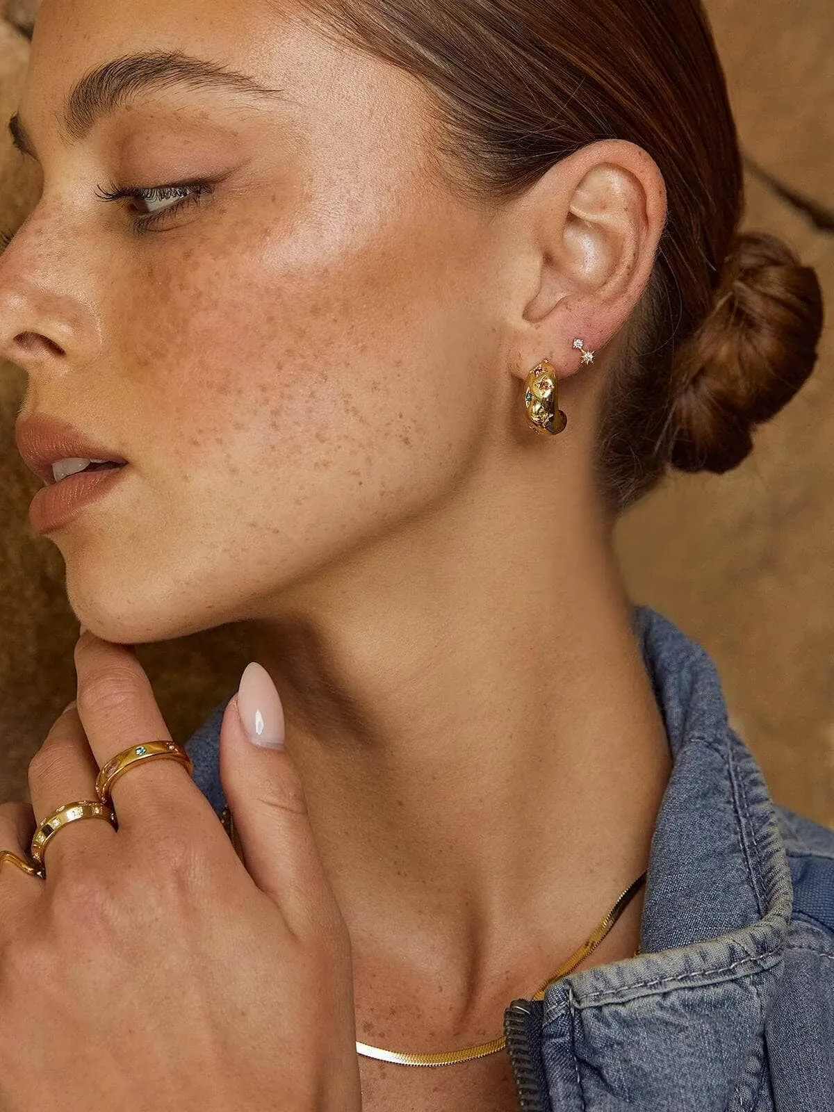 Juelz Hoop Earrings - Multi