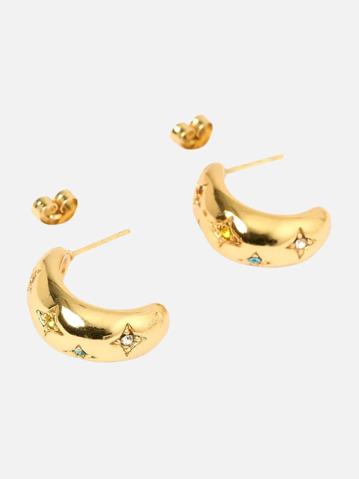 Juelz Hoop Earrings - Multi