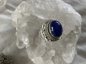 Lapis Lazuli Freya Ring