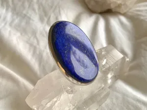 Lapis Lazuli Naevia Ring - XLarge Oval (US 8.5)