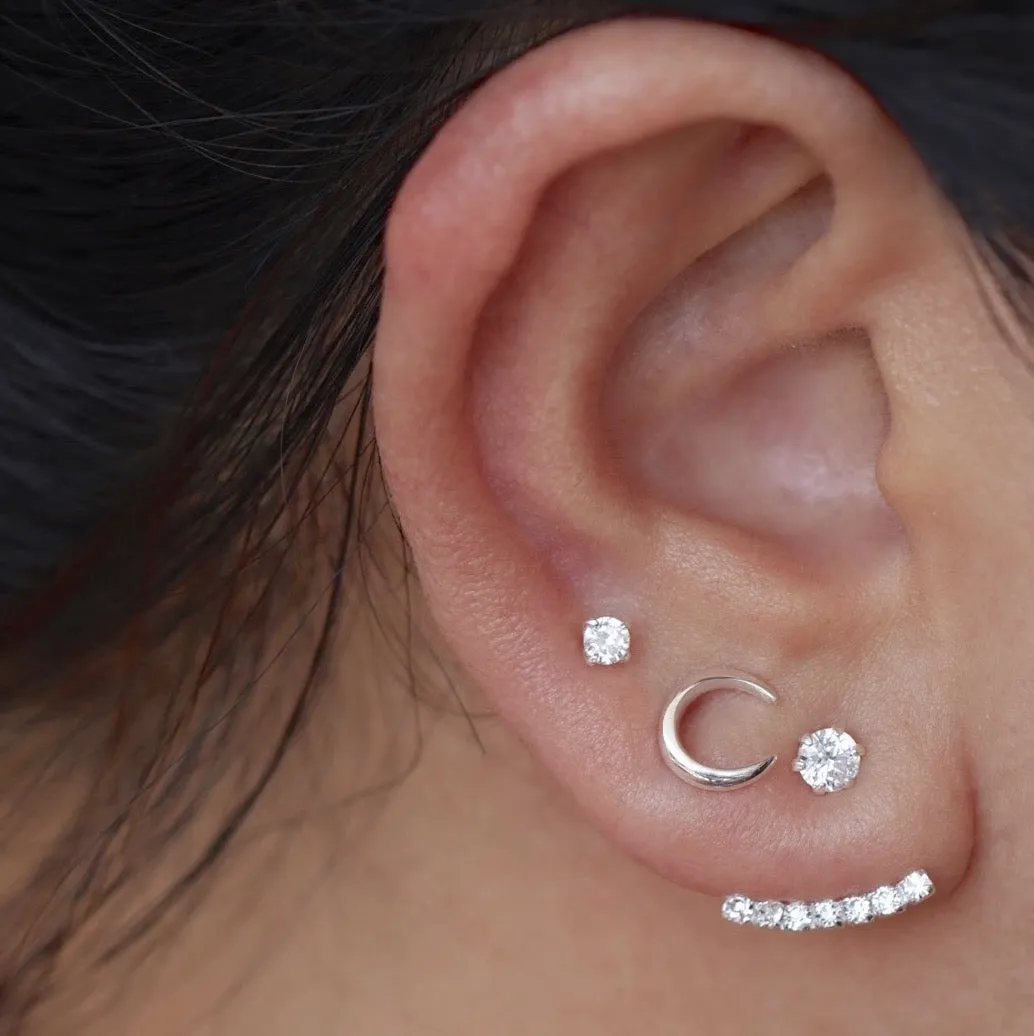 Little Horn Stud Earrings