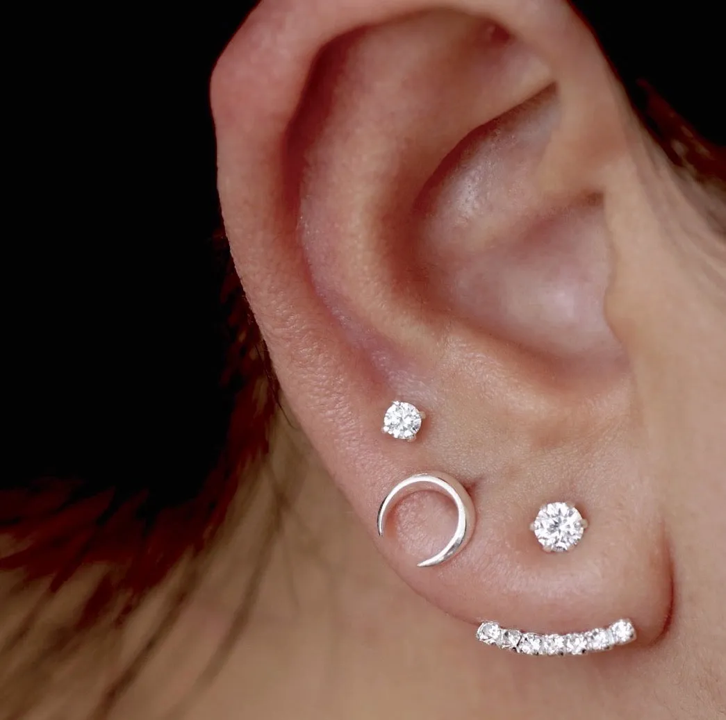 Little Horn Stud Earrings