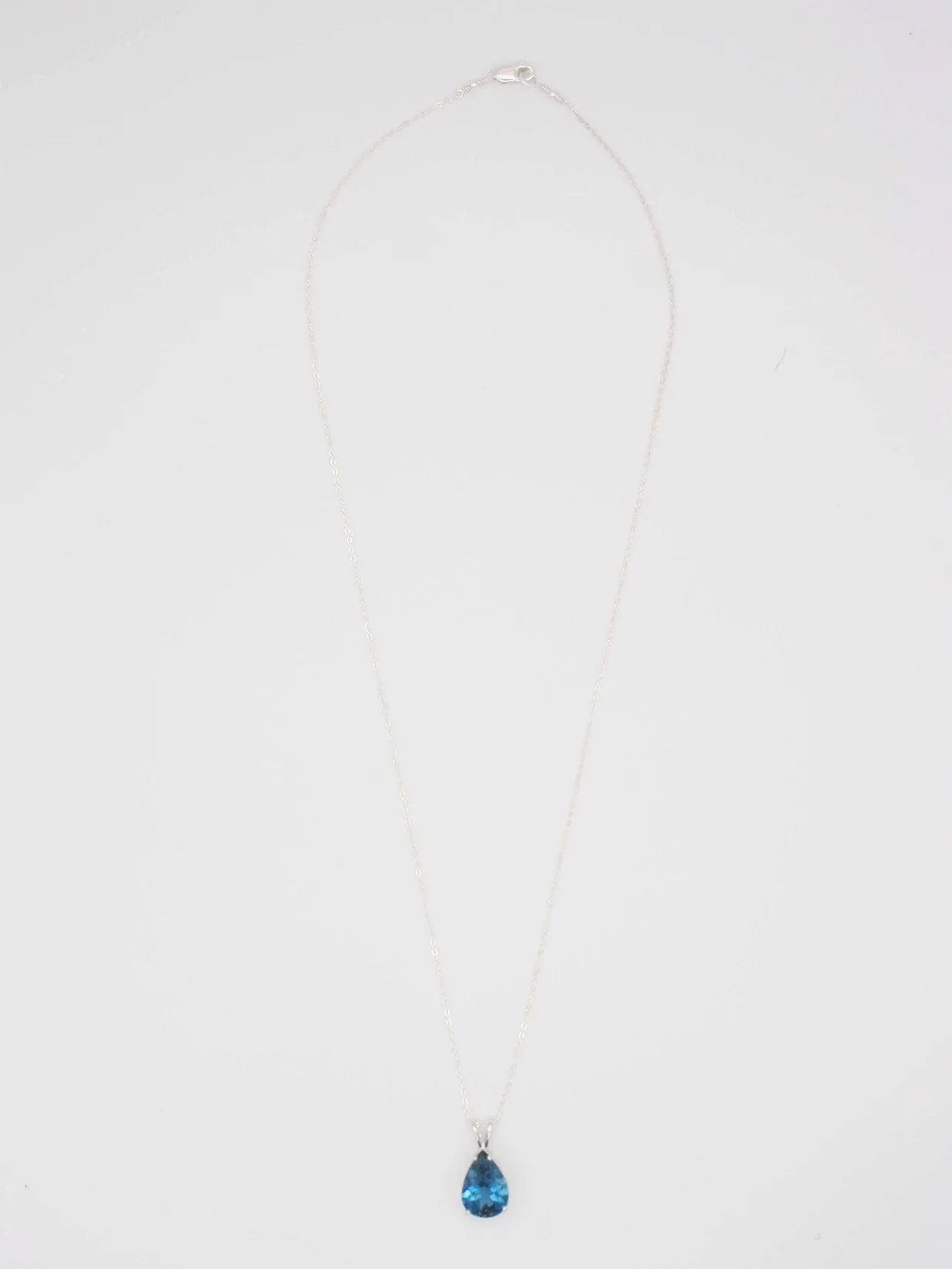 London Blue Topaz Necklace