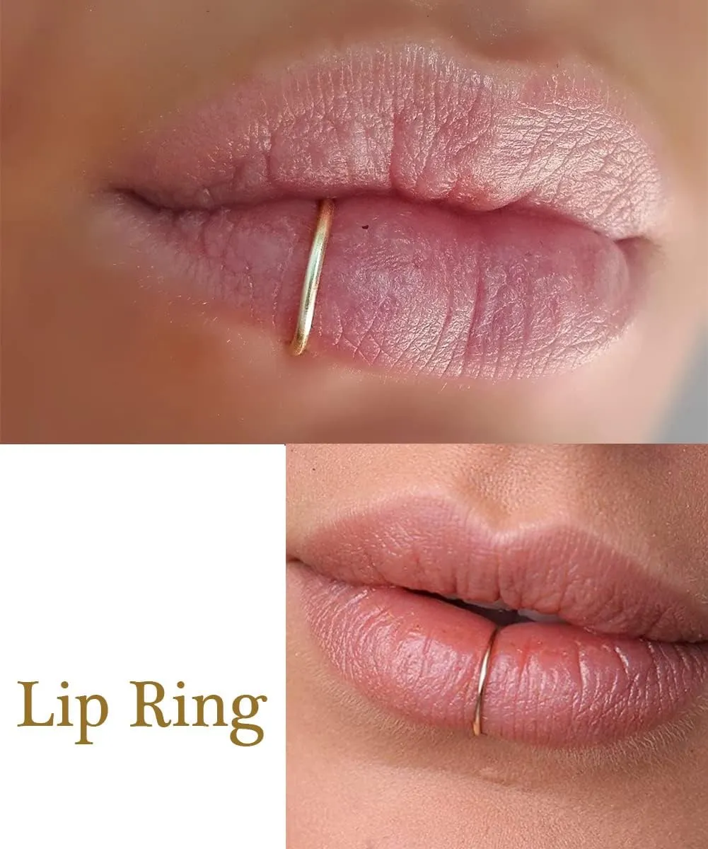 Longita Clip on Fake Nose Rings - Magnetic Septum & Stud Nose Piercings for Women