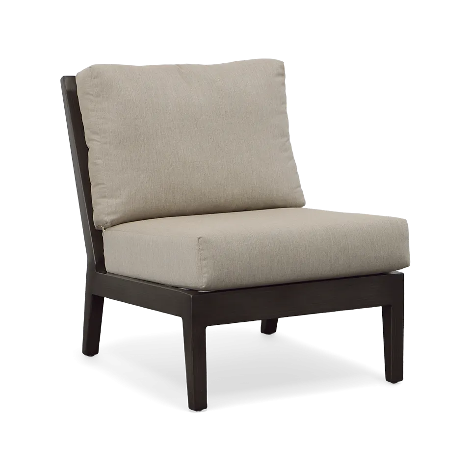 LUCIA SECTIONAL, ARMLESS CHAIR