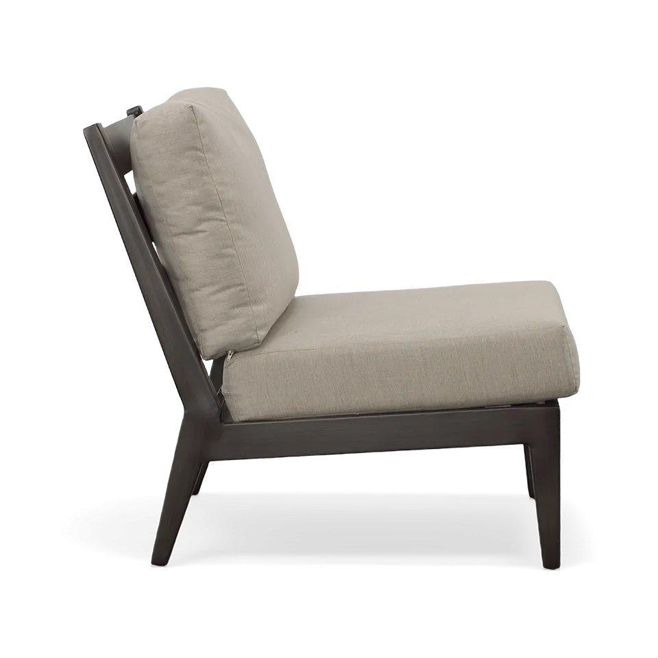 LUCIA SECTIONAL, ARMLESS CHAIR