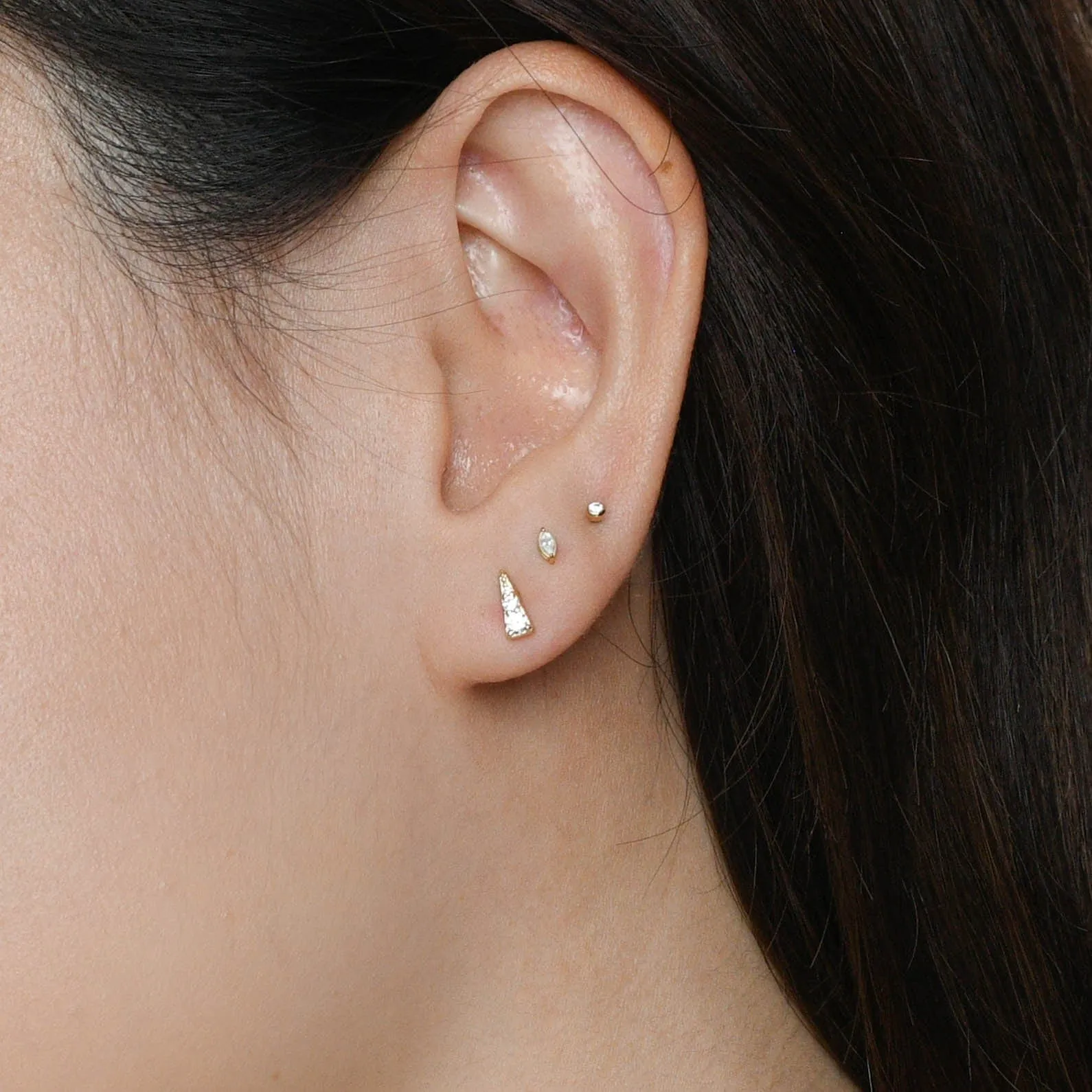 Mara Studs | 14k Gold