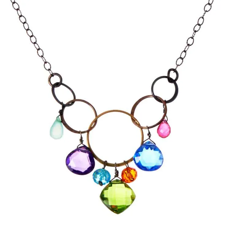 Mixed Metal Free Spirit Necklace