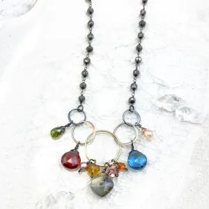 Mixed Metal Free Spirit Necklace