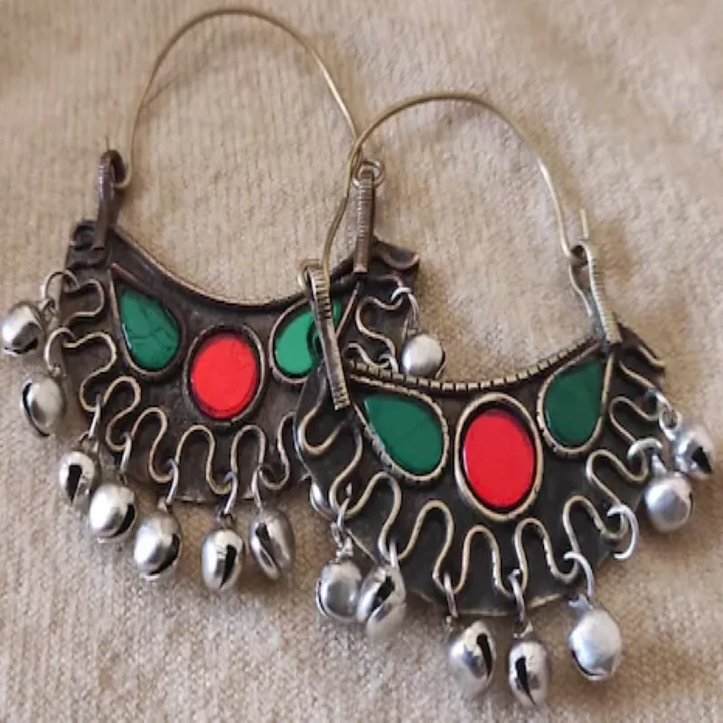 Multicoloured  Dangle Earrings