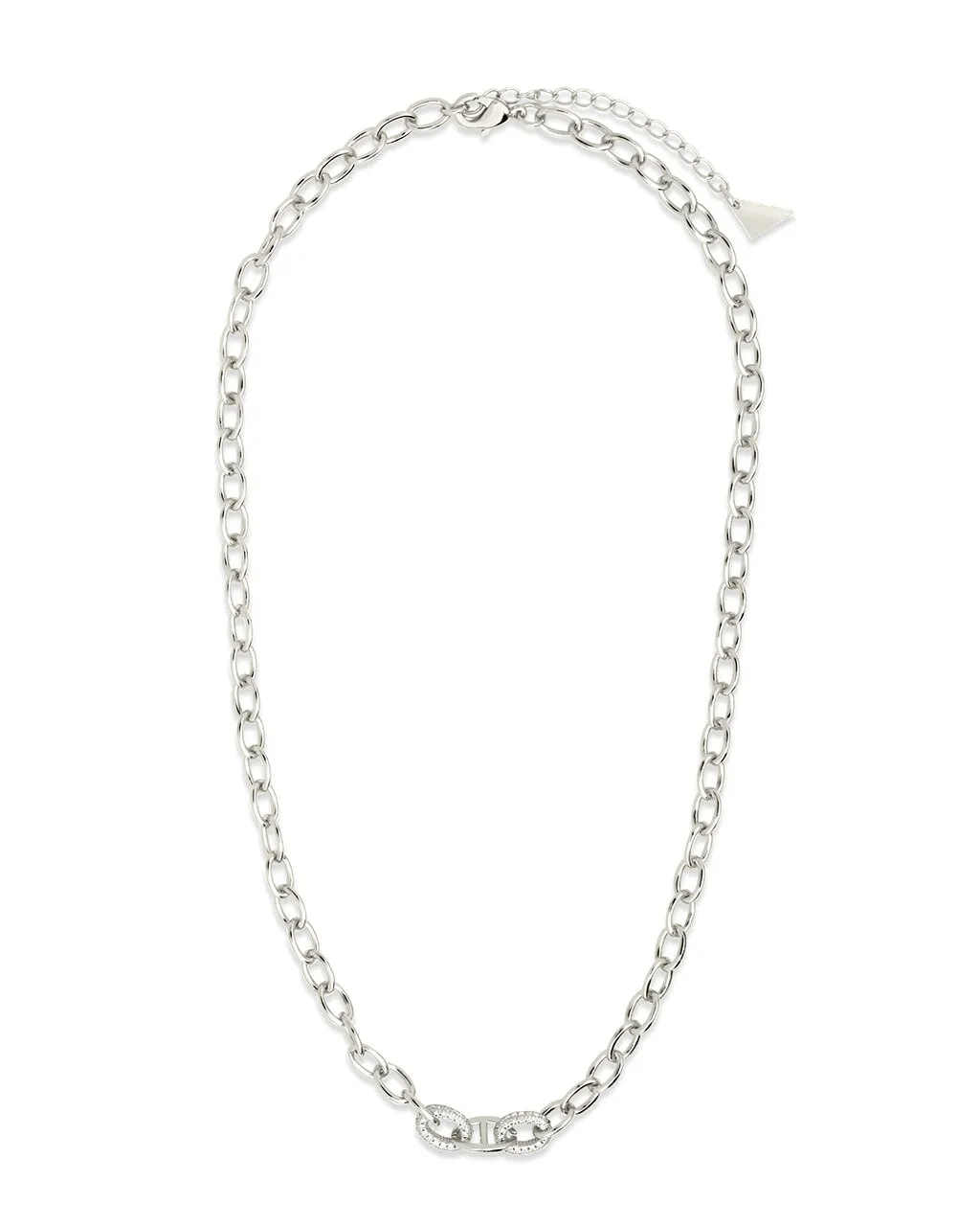Reina CZ Chain Link Necklace