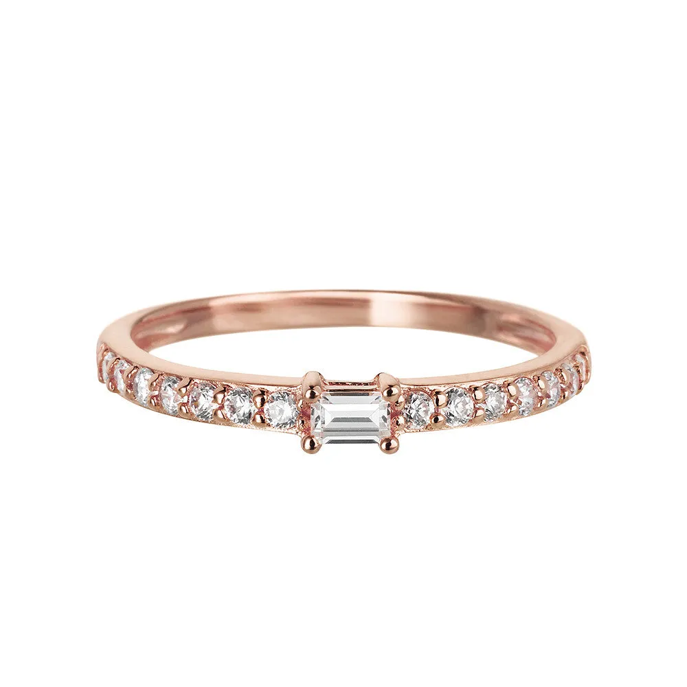 Rose Gold Band Ring