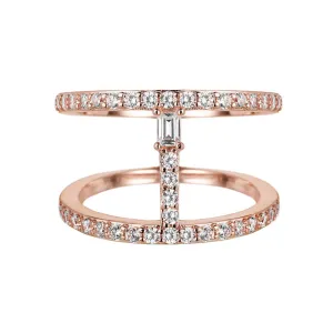 Rose Gold Bar Ring